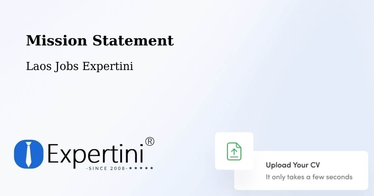 Corporate Mission – Longchaeng - Laos Jobs Expertini