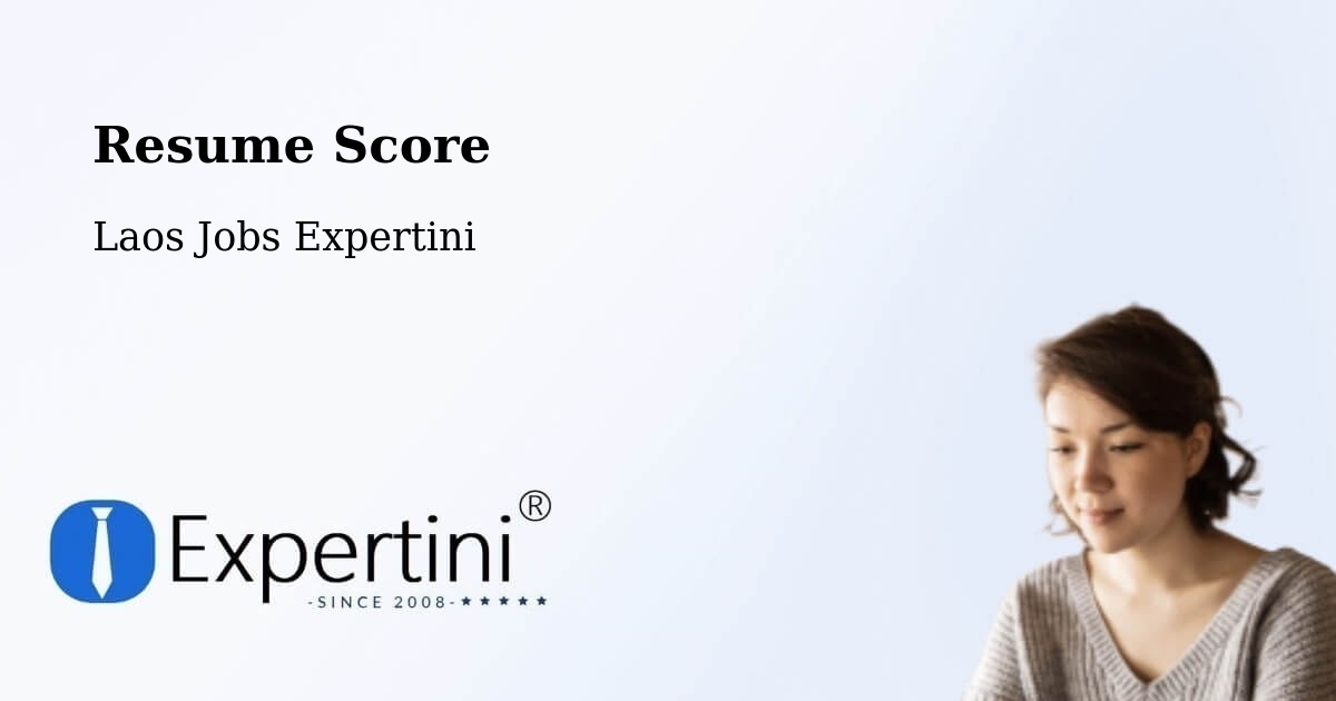 Resume Score & Job Description Match Tool – Longchaeng - Laos Jobs Expertini